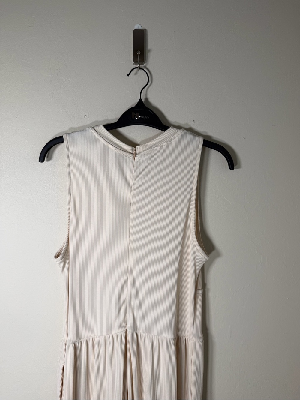Cider Ivory Sleeveless Wide-Leg Jumpsuit - Picture 6 of 13